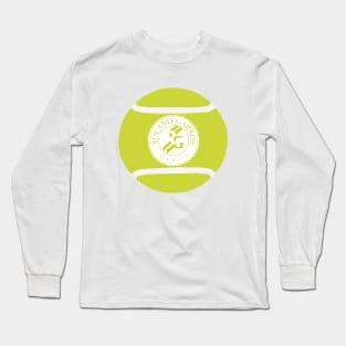 French Open Tennis Ball Long Sleeve T-Shirt